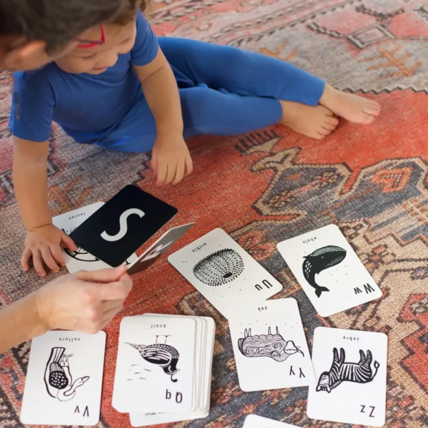 Wee Gallery Animal Alphabet Kaarten - Afbeelding 3