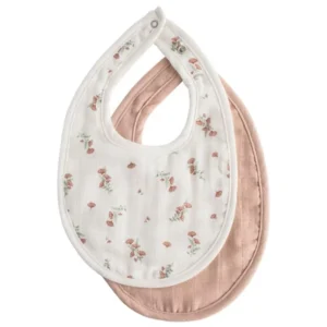 Mushie Muslin Slab 2 stuks - Blush / Pink Floral