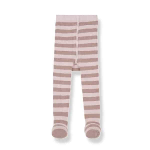 1+ In The Family Tina Nude Striped Tights