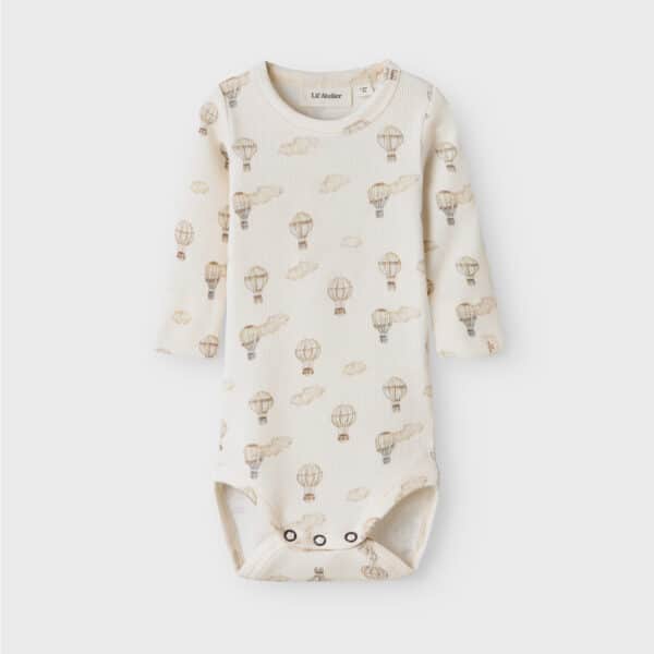 Lil' Atelier Romper Turtledove Air Balloon