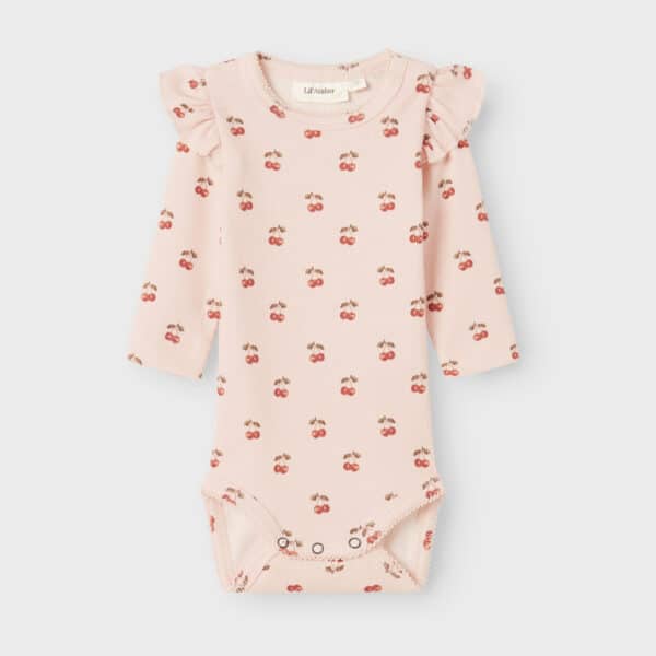 Lil' Atelier Romper Pink Cherry's