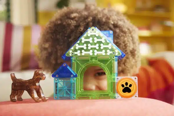 Magna-Tiles Dog house 13- Pcs - Afbeelding 2