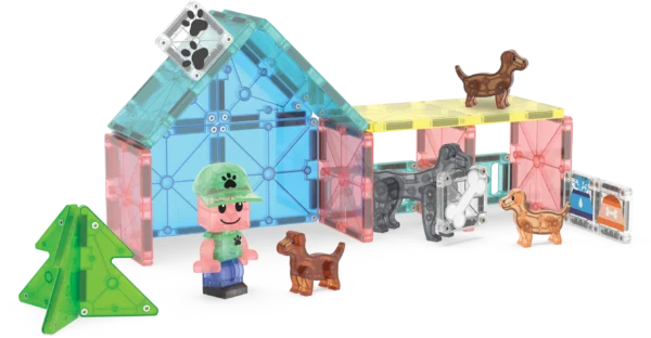Magna-Tiles Puppy Park 27- Pcs - Afbeelding 7