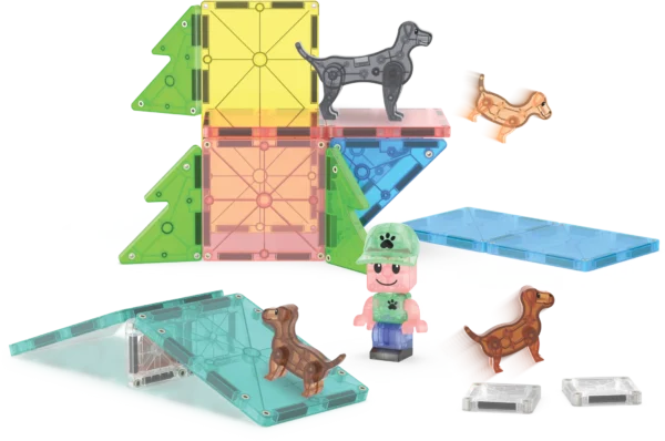 Magna-Tiles Puppy Park 27- Psc