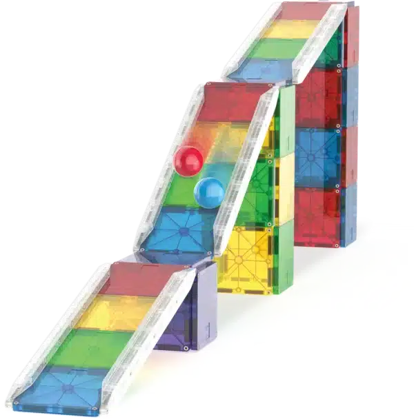 Magna-Tiles Rail Racers Deluxe 90 Pcs - Afbeelding 7