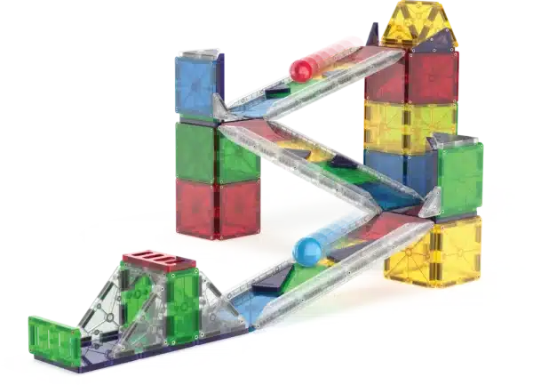 Magna-Tiles Rail Racers Deluxe 90 Pcs - Afbeelding 3