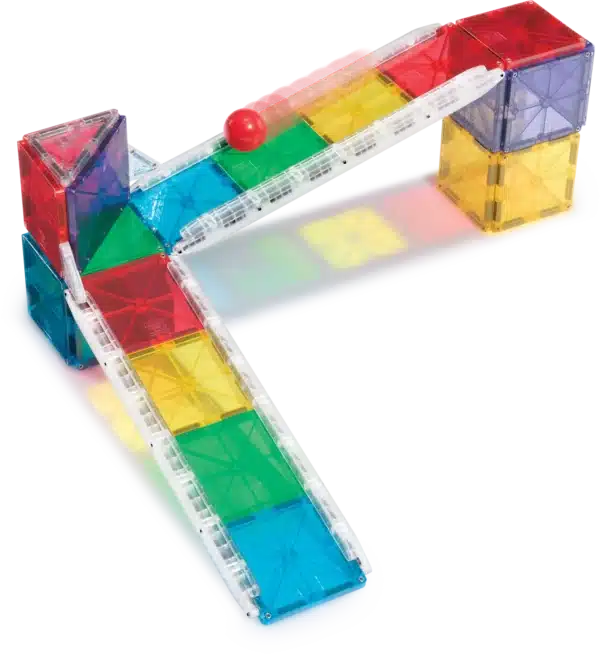 Magna-Tiles Rail Racers 33 Pcs