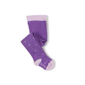 Nixnut Nixnut Letter Tights Purple 8720963647013 Nixnut AW25 Kleding & Accessoires Sokken & Maillots  Wijs west