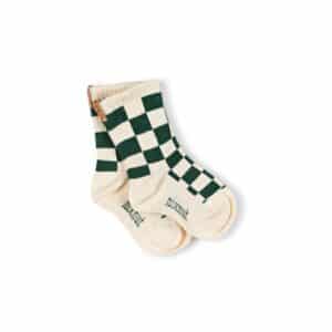 Nixnut Nixnut Checkered Sokken Snow 8720963647136 Nixnut AW25 Kleding & Accessoires Sokken & Maillots  Wijs west