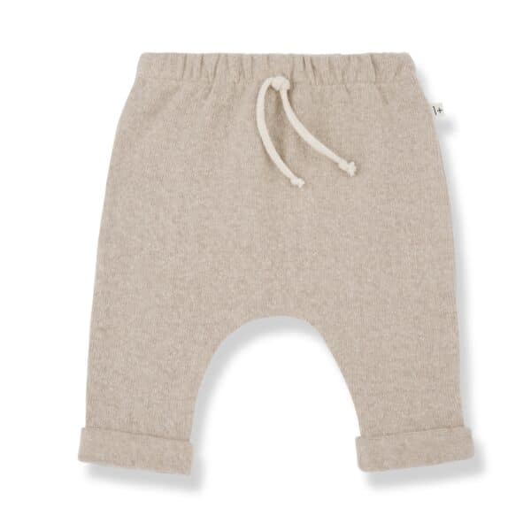 1+ in the Family 1+ In The Family Alain Beige Pants 8448252006142 Family AW25 Kleding & Accessoires Baby Broekjes Wijs west