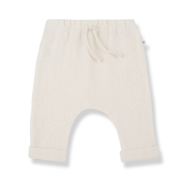 1+ in the Family 1+ In The Family Alain Ecru Pants 8448252006005 Family AW25 Kleding & Accessoires Baby Broekjes Wijs west