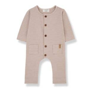 1+ in the Family 1+ In The Family Albert Nude Jumpsuit 8448252017926 Family AW25 Kleding & Accessoires Baby Pakjes Wijs west