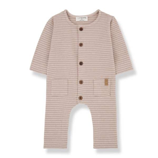 1+ in the Family 1+ In The Family Albert Nude Jumpsuit 8448252017926 Family AW25 Kleding & Accessoires Baby Pakjes Wijs west
