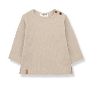 1+ in the Family 1+ In The Family Alfons Tortora L.Sleeve T-Shirt 8448252014383 Family AW25 Kleding & Accessoires Baby Bovenstukjes Wijs west