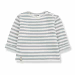 1+ in the Family 1+ In The Family Aubin Nuvola L.Sleeve T-Shirt 8448252008139 Family AW25 Kleding & Accessoires Baby Bovenstukjes Wijs west