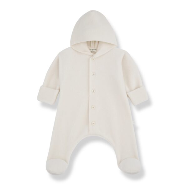 1+ in the Family 1+ In The Family Beate Ecru Polar Suit 8448252011924 Family AW25 Kleding & Accessoires Baby Buitenkleding Wijs west