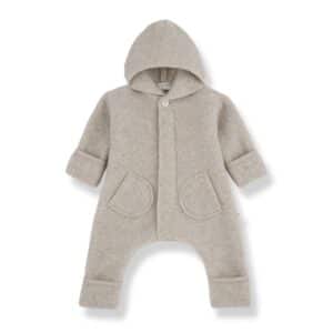 1+ in the Family 1+ In The Family Bjorn Beige Polar Suit 8448252012389 Family AW25 Kleding & Accessoires Baby Buitenkleding Wijs west