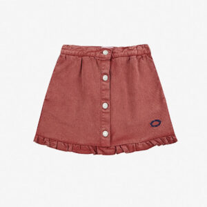 Bobo Choses Tic Tac Toe Ruffled Rok Brown
