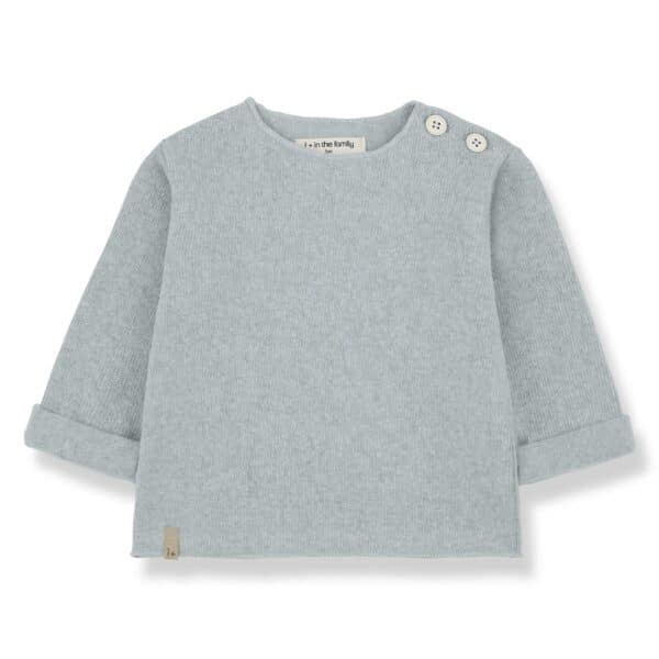 1+ in the Family 1+ In The Family Chapin Nuvola L.Sleeve T-Shirt 8448252005091 Family AW25 Kleding & Accessoires Baby Bovenstukjes Wijs west