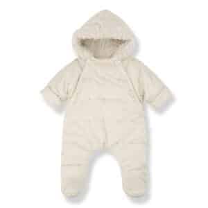 1+ in the Family 1+ In The Family Cohen Ecru Padded Suit 8448252012686 Family AW25 Kleding & Accessoires Baby Buitenkleding Wijs west