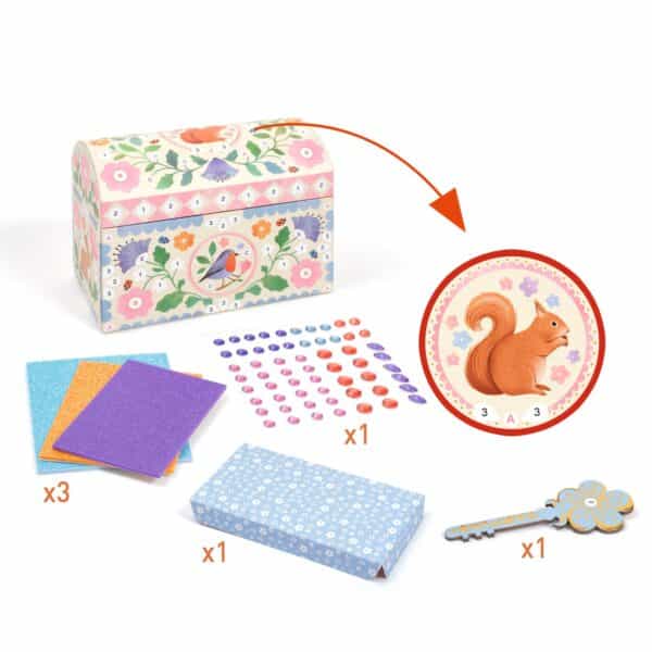 Djeco Schatkist DIY - Precious Treasure