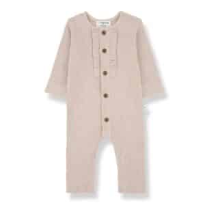 1+ in the Family 1+ In The Family Elsa Nude Girly Jumpsuit 8448252013652 Family AW25 Kleding & Accessoires Baby Pakjes Wijs west