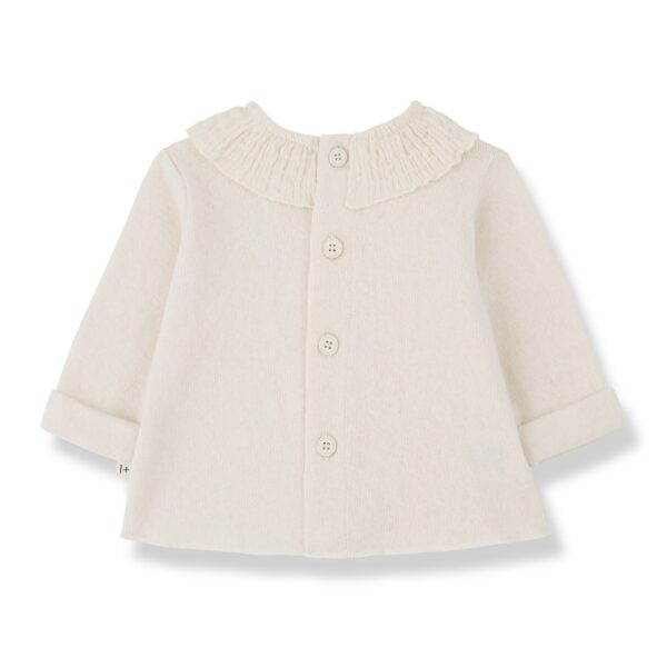 1+ in the Family 1+ In The Family Erola Ecru Blouse 8448252011221 Family AW25 Kleding & Accessoires Baby Bovenstukjes Wijs west