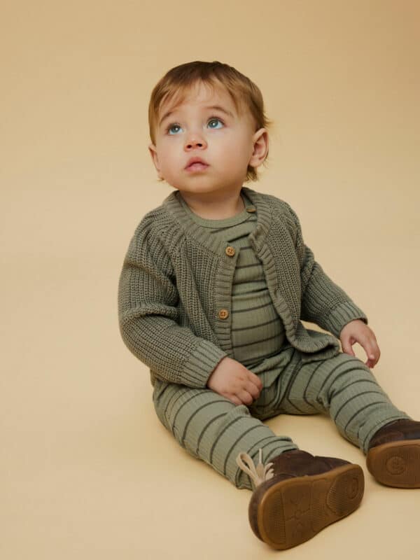 Lil' Atelier Knit Cardigan Brown