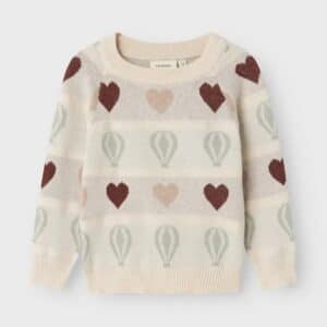 Lil' Atelier Lil' Atelier Knit Top Pastel Parchment  5715724232433 7