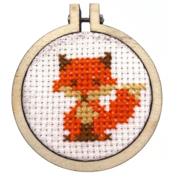 Mini Lucifersdoosje Borduur Kit - For Fox Sake!