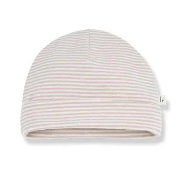 1+ in the Family 1+ In The Family Gio Beige Beanie 8448252000775 Family AW25 Kleding & Accessoires Baby Babymutsjes & Hoedjes Wijs west