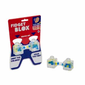 Goliath Fidget Blox - Sound - Blue & Yellow