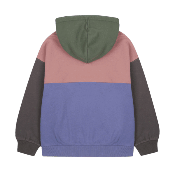 Jelly Mallow Jelly Mallow Lightning Hoodie  Multi Brown 8800318930707 Mellow AW25 Kleding & Accessoires Sweaters & Truien  Wijs west