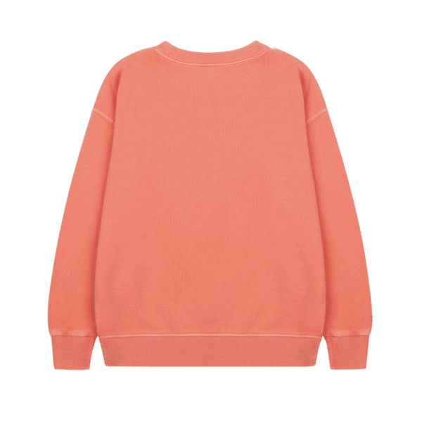 Jelly Mallow Jelly Mallow Disco Ball Pigment Sweatshirt Peach Pink 8800318931346 Mellow AW25 Kleding & Accessoires Sweaters & Truien  Wijs west