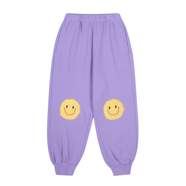 Jelly Mallow Jelly Mallow Happiness Sweatpants Purple 8800318935306 Mellow AW25 Kleding & Accessoires Broeken  Wijs west