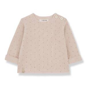 1+ in the Family 1+ In The Family Jutta Nude L.Sleeve T-Shirt 8448252010040 Family AW25 Kleding & Accessoires Baby Bovenstukjes Wijs west