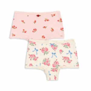 Konges Sløjd Basic 2 Pack Girl Boxers Gots Bella Rosita/ Pink