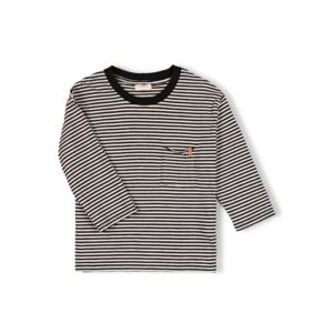 Nixnut Nixnut Drop Shirt Black Stripe 8720963640397 Nixnut AW25 Kleding & Accessoires Shirts  Wijs west