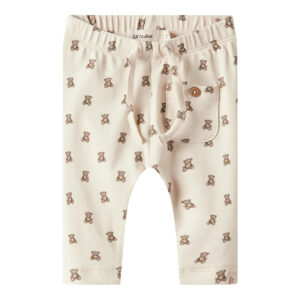 Lil' Atelier Broek Turtledove Teddybear