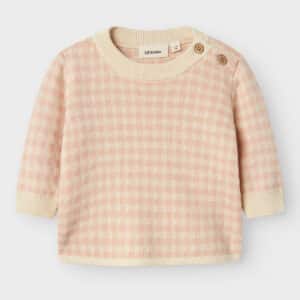 Lil’ Atelier Knit Top Cameo Rose