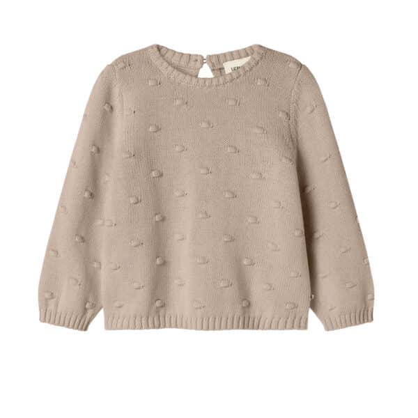 Lil' Atelier Knit Top Oxford Tan