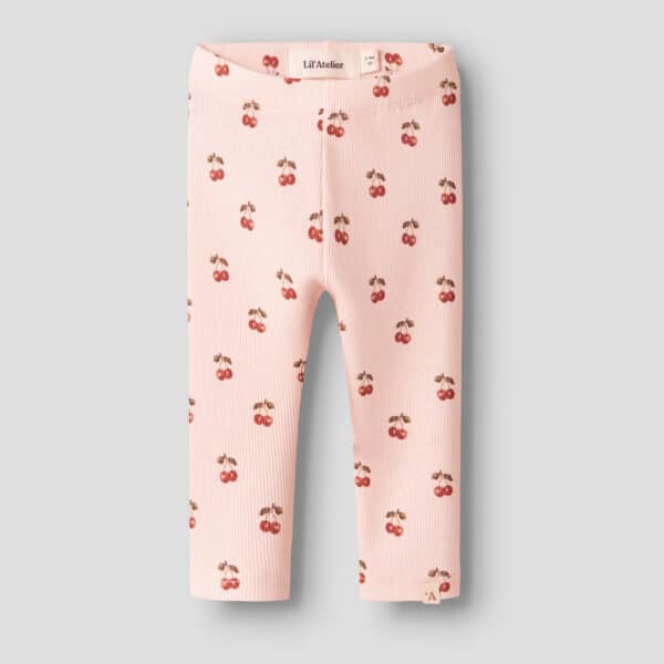 Lil' Atelier Legging Pink Cherry's