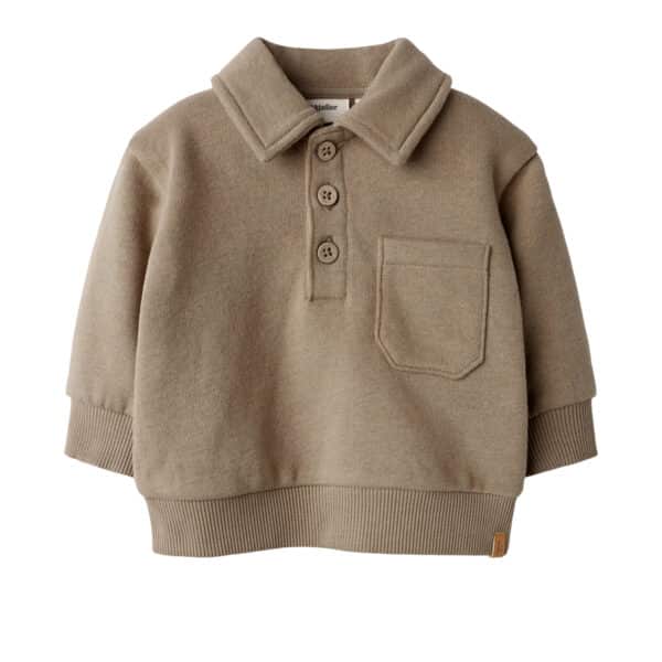 Lil' Atelier Sweatshirt Sepia Tint