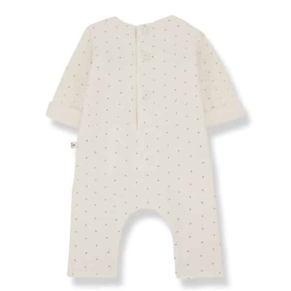 1+ in the Family 1+ In The Family Margot Ecru Jumpsuit 8448252009556 Family AW25 Kleding & Accessoires Baby Pakjes Wijs west