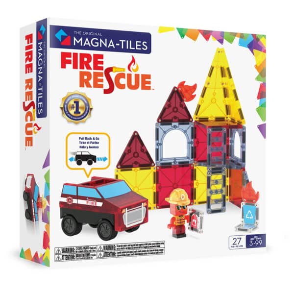 Magna-Tiles Fire Station 27- Psc