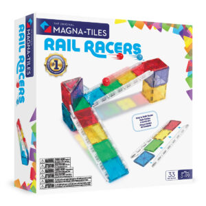 Magna-Tiles Rail Racers 33 Pcs