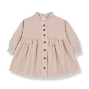 1+ in the Family 1+ In The Family Nathalie Nude Dress 8448252028151 Family AW25 Kleding & Accessoires Baby Bovenstukjes Wijs west