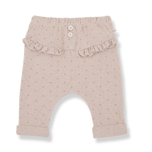 1+ in the Family 1+ In The Family Noemie Nude Pants 8448252010880 Family AW25 Kleding & Accessoires Baby Broekjes Wijs west