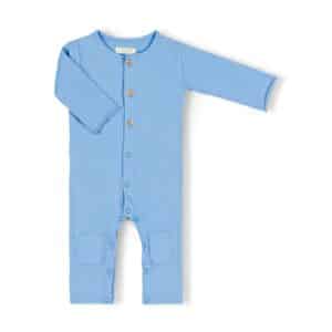 Nixnut Nixnut Butt Onesie Frost 8720963641202 Nixnut AW25 Kleding & Accessoires Baby Rompers Wijs west