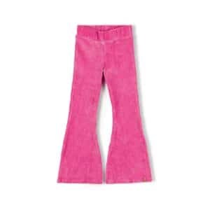 Nixnut Nixnut Basic Flared Pinky 8720963642582 Nixnut AW25 Kleding & Accessoires Broeken  Wijs west